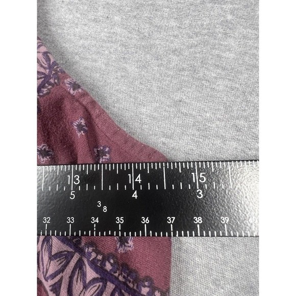 Intimately Free People Purple Print Tiny Tie Bodycon Dress, Small - Picture 4 of 6